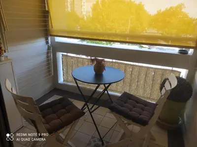 Balcon ou terrasse dans l'établissement 