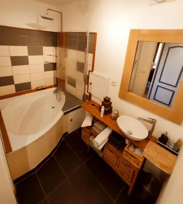 Salle de bains dans l'établissement 
