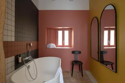 Salle de bains dans l'établissement MiHotel Saint Jean