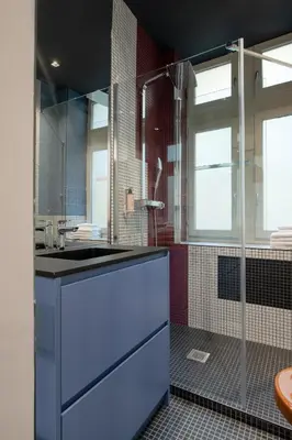 Cuisine ou kitchenette dans l'établissement MiHotel Saint Jean
