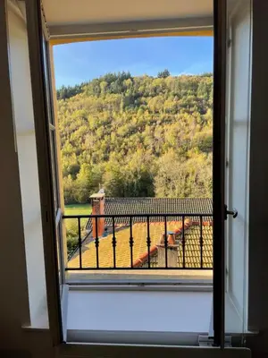 Balcon ou terrasse dans l'établissement La Rollinoise