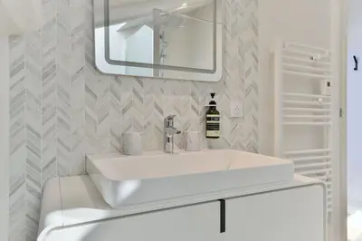 Salle de bains dans l'établissement Like Home Gourguillon Vieux-Lyon