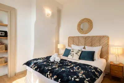 Un ou plusieurs lits dans un hébergement de l'établissement Like Home Gourguillon Vieux-Lyon