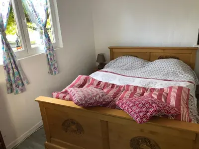 Un ou plusieurs lits dans un hébergement de l'établissement LE CHALET de la goutte