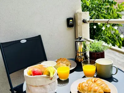 Nourriture dans l'appartement ou à proximité