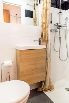 Salle de bains dans l'établissement Lyon centre appartement meublé