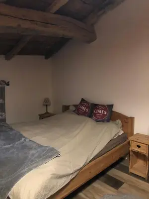 Un ou plusieurs lits dans un hébergement de l'établissement Le domaine des Terres
