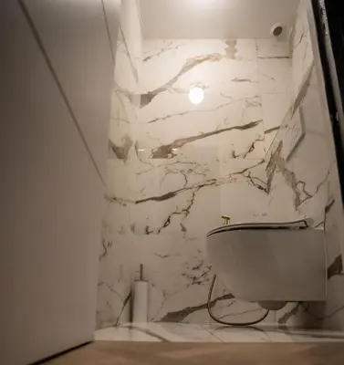 Salle de bains dans l'établissement Appartement d'exception avec Jacuzzi