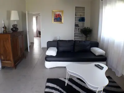 Coin salon dans l'établissement 170 m² entre Lyon et St Etienne
