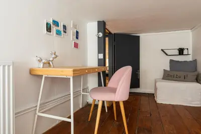 Un ou plusieurs lits dans un hébergement de l'établissement DIFY Le Lodge d Ainay - Proche Bellecour
