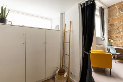 Coin salon dans l'établissement DIFY Le Lodge d Ainay - Proche Bellecour