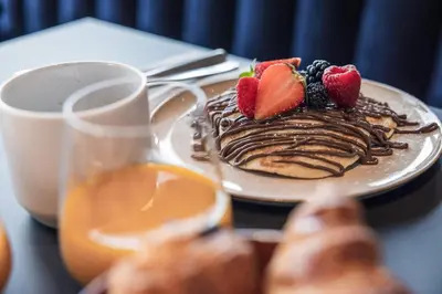 Nourriture dans l'hôtel ou à proximité