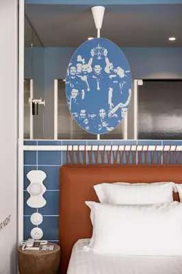 Un ou plusieurs lits dans un hébergement de l'établissement The Ruck Hotel