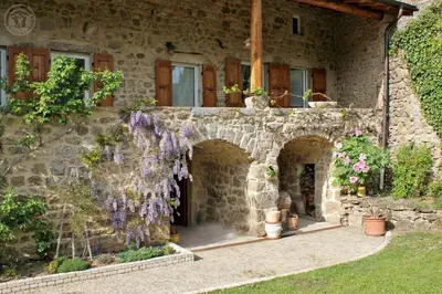 Jardin de l'établissement Le clos du martouret
