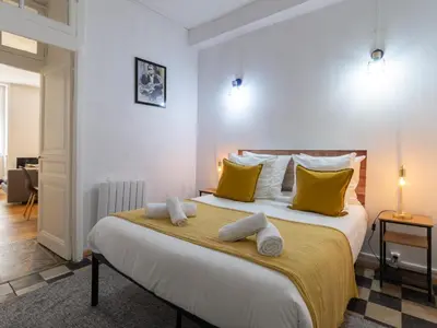 Un ou plusieurs lits dans un hébergement de l'établissement La petite escapade - Vienna Authentica