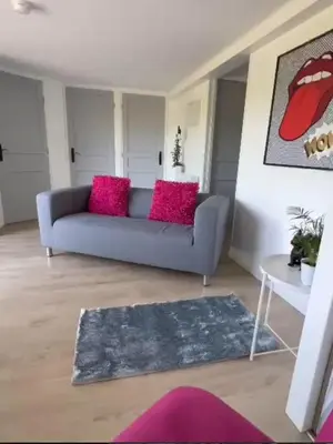 Coin salon dans l'établissement Chambres d'hôtes Elcy