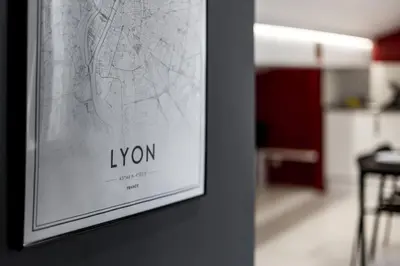 Plan de l'établissement All in Lyon | Studio central – place des Célestins