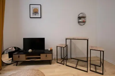 Télévision ou salle de divertissement dans l'établissement L'Opéra 9-Joli studio proche Opéra/Hôtel de Ville
