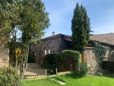 Jardin de l'établissement Le Gîte de Buffetières