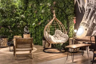 Coin salon dans l'établissement Le Saint-Georges