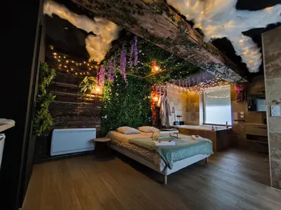 Un ou plusieurs lits dans un hébergement de l'établissement L'éxperience LOVE ROOM