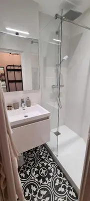 Salle de bains dans l'établissement Appartement deux chambres - Garibaldi