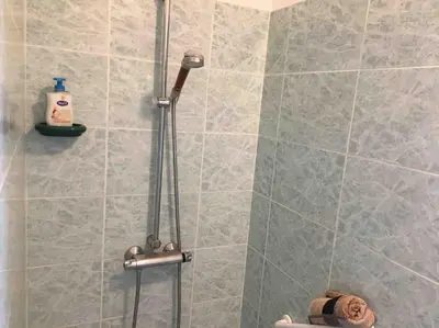 Salle de bains dans l'établissement Appartement 55m2 en beaujolais & ENEDIS à 15 min