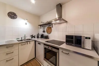Cuisine ou kitchenette dans l'établissement All in Lyon | Un havre de paix au cœur de Lyon