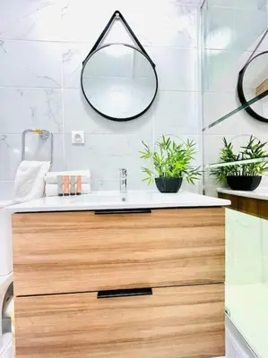 Salle de bains dans l'établissement Casa Luciana