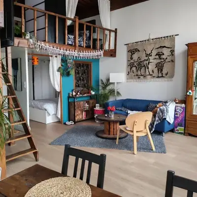 Lyon:superbe canut duplex périmètre Unesco