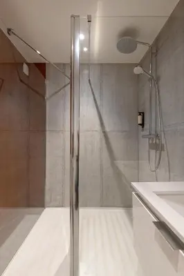 Salle de bains dans l'établissement MiHotel Georges