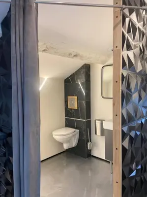 Salle de bains dans l'établissement My Love Nest