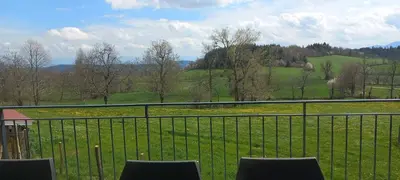 Paysage naturel près de la maison de vacances