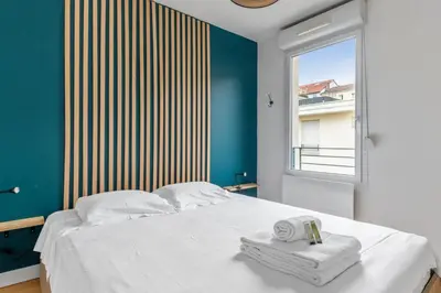 Un ou plusieurs lits dans un hébergement de l'établissement Maison Erable - Welkeys
