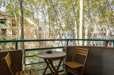 Balcon ou terrasse dans l'établissement Lyon Premium - LuxeZen SPA