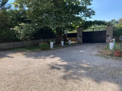 Jardin de l'établissement Comme à la maison !