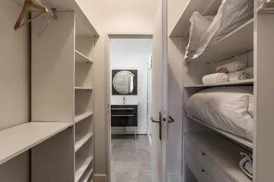 Un ou plusieurs lits dans un hébergement de l'établissement All in Lyon | Charme quartier Montchat