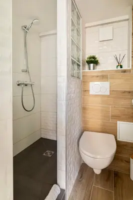 Salle de bains dans l'établissement Pentes de la Croix-Rousse Le Lyon d'or
