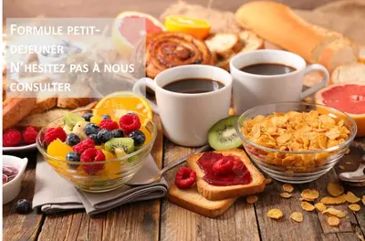 Nourriture dans la maison de vacances ou à proximité