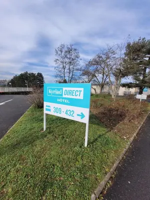 Plan de l'établissement KYRIAD DIRECT LYON NORD - Dardilly