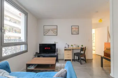 Télévision ou salle de divertissement dans l'établissement Expérience 3D Flat