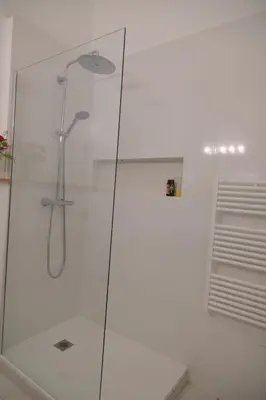 Salle de bains dans l'établissement Appartement de beau standing