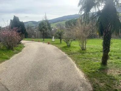 Paysage naturel près de la maison d'hôtes