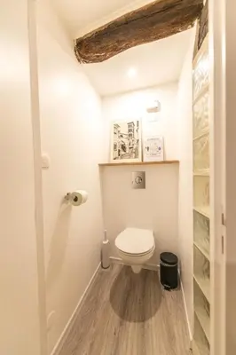 Salle de bains dans l'établissement Cosylocation - Chaleureux - Hypercentre