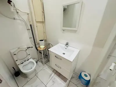 Salle de bains dans l'établissement La parenthèse - Proche gare - Saint Etienne