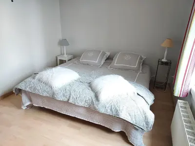 Un ou plusieurs lits dans un hébergement de l'établissement Chambre d'hôte chez Florence