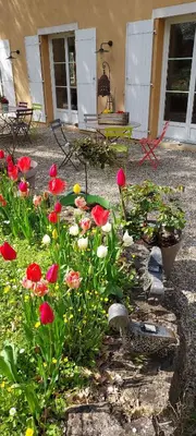 Jardin de l'établissement Chambre d'hôte chez Florence
