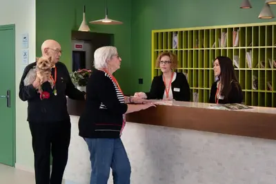 Clients de l'établissement Domitys Les Pierres Dorées